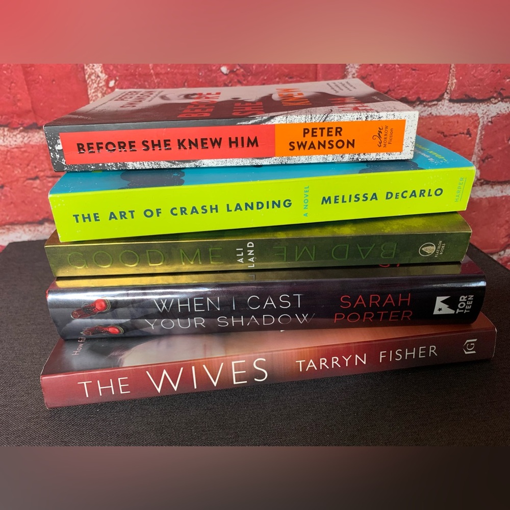 Set 5 Books - 4 paperback, 1 hardcover